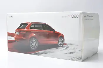 1:18 Model de turnat sub presiune pentru Audi A3 Sportback Gri SUV Aliaj Masina de Jucarie in Miniatura Colecție Cadou S3