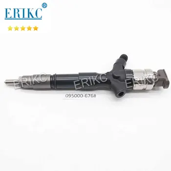 ERIKC 23670-30140 Common Rail de Înaltă Presiune a Injectorului de Combustibil Duza 095000-6760 Auto Diesel Injector 095000-6761 pentru Toyota Hiace